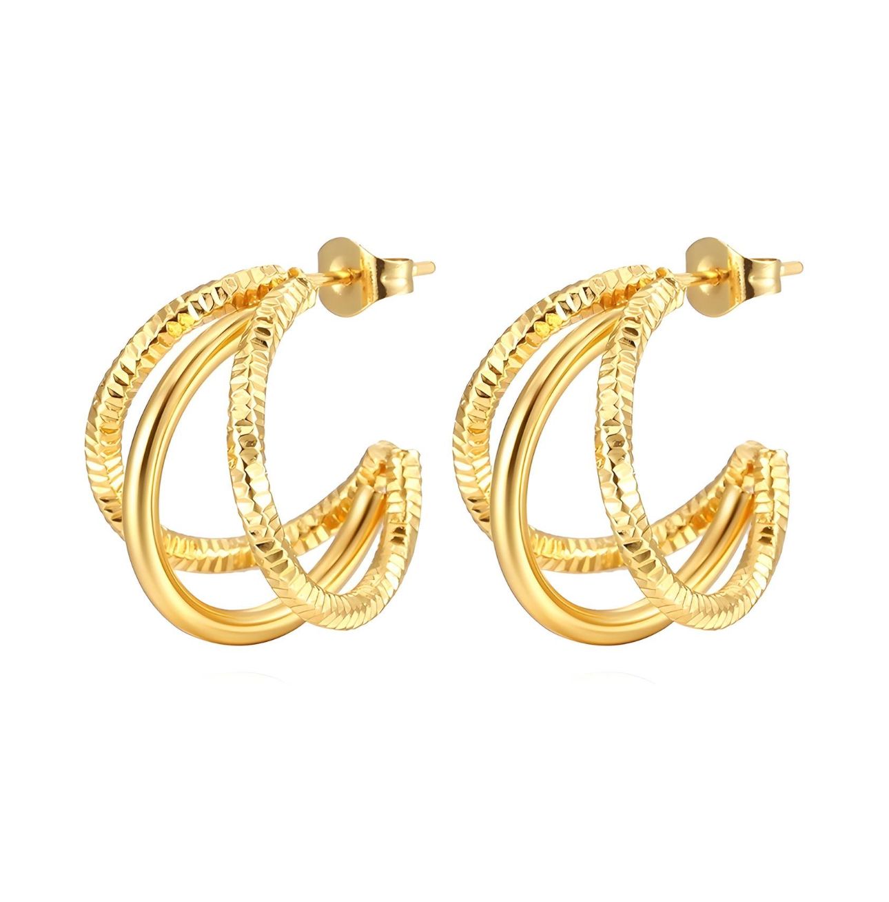 Hoops earrings