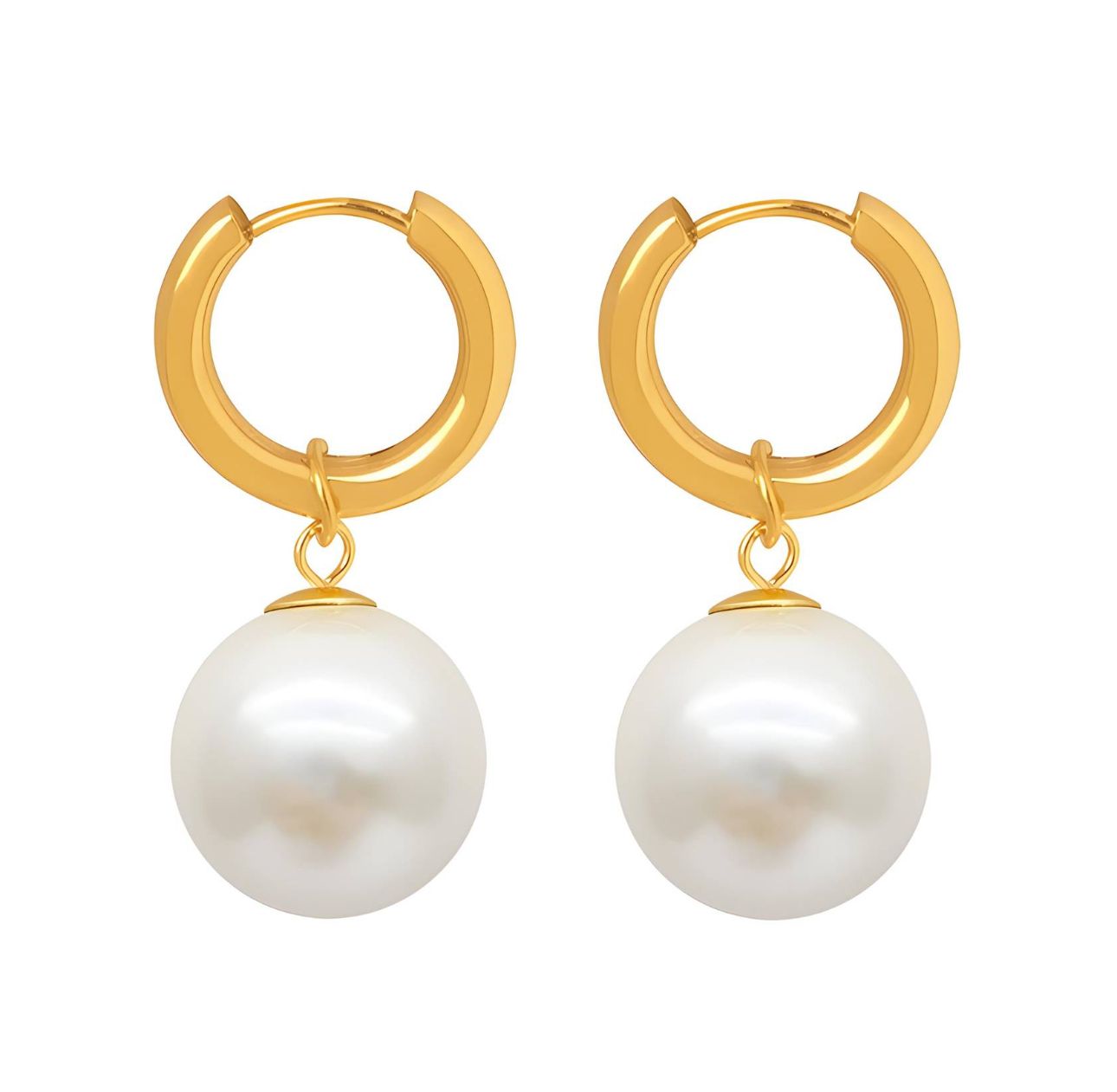 Pearl earrings