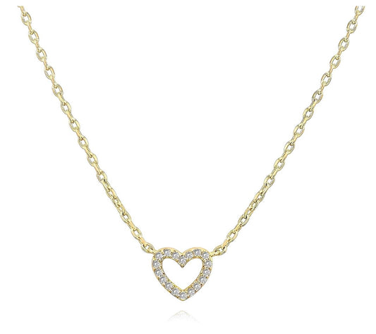 Diamond heart necklace