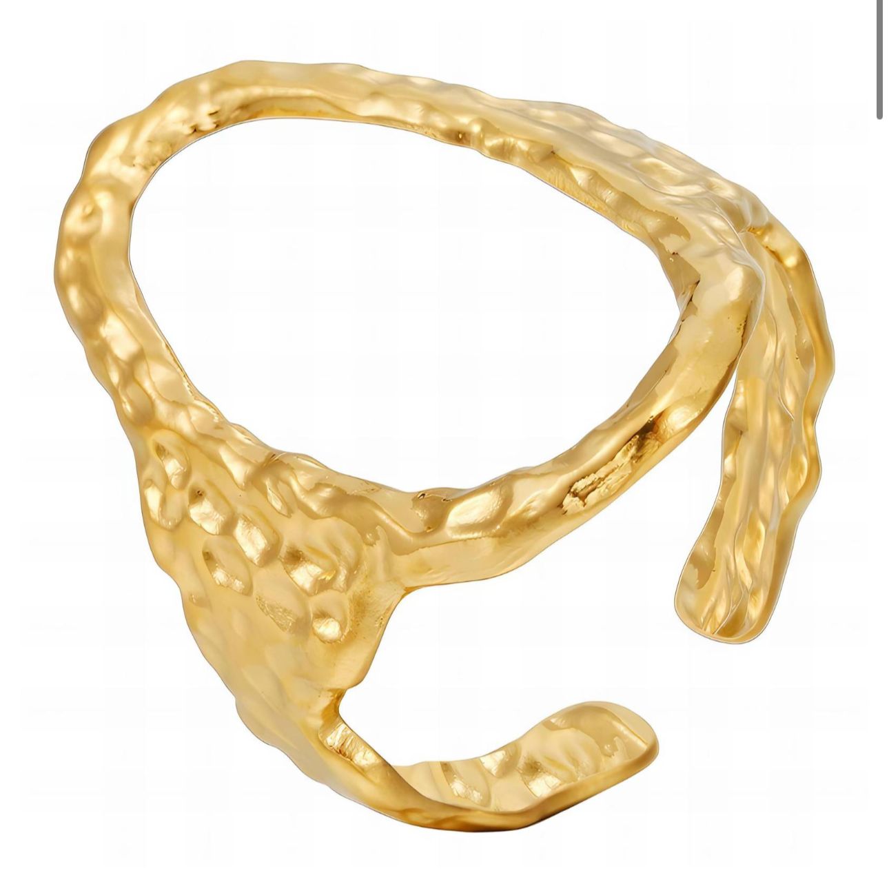 Open face ring