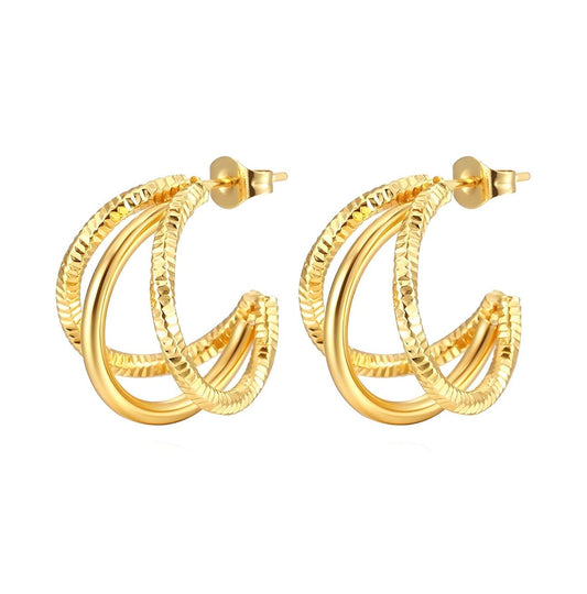Hoops earrings