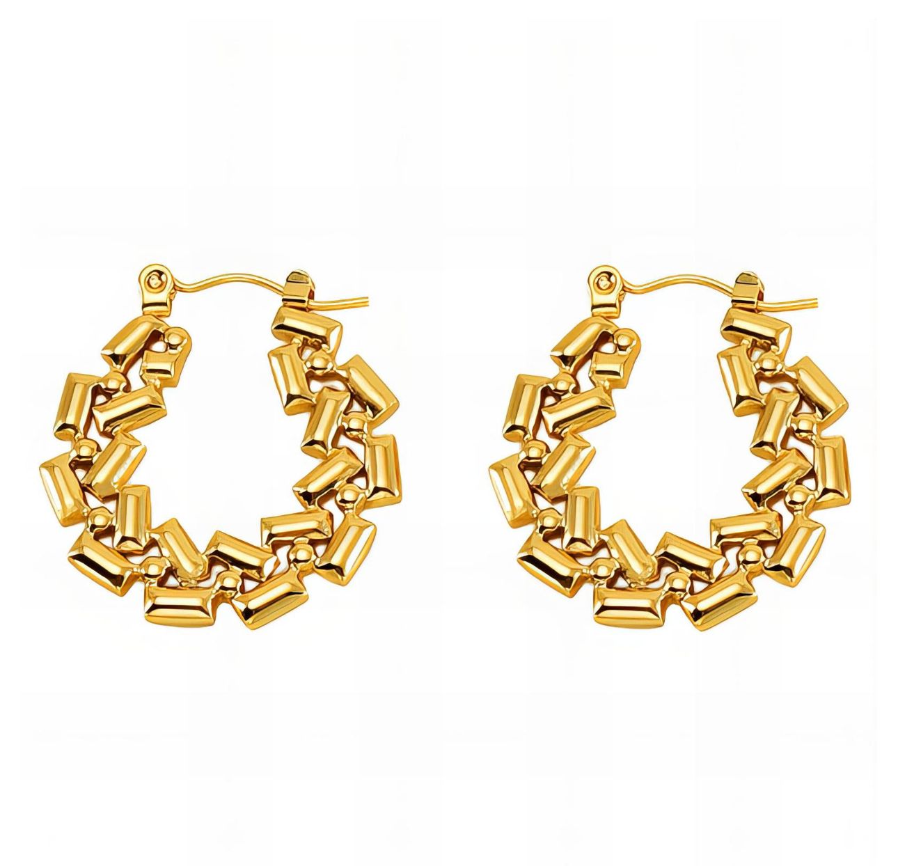 Hoops earrings
