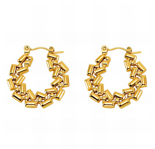 Hoops earrings