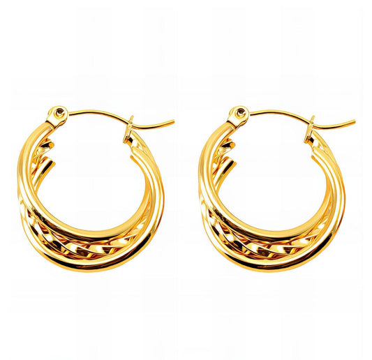 Hoops earrings
