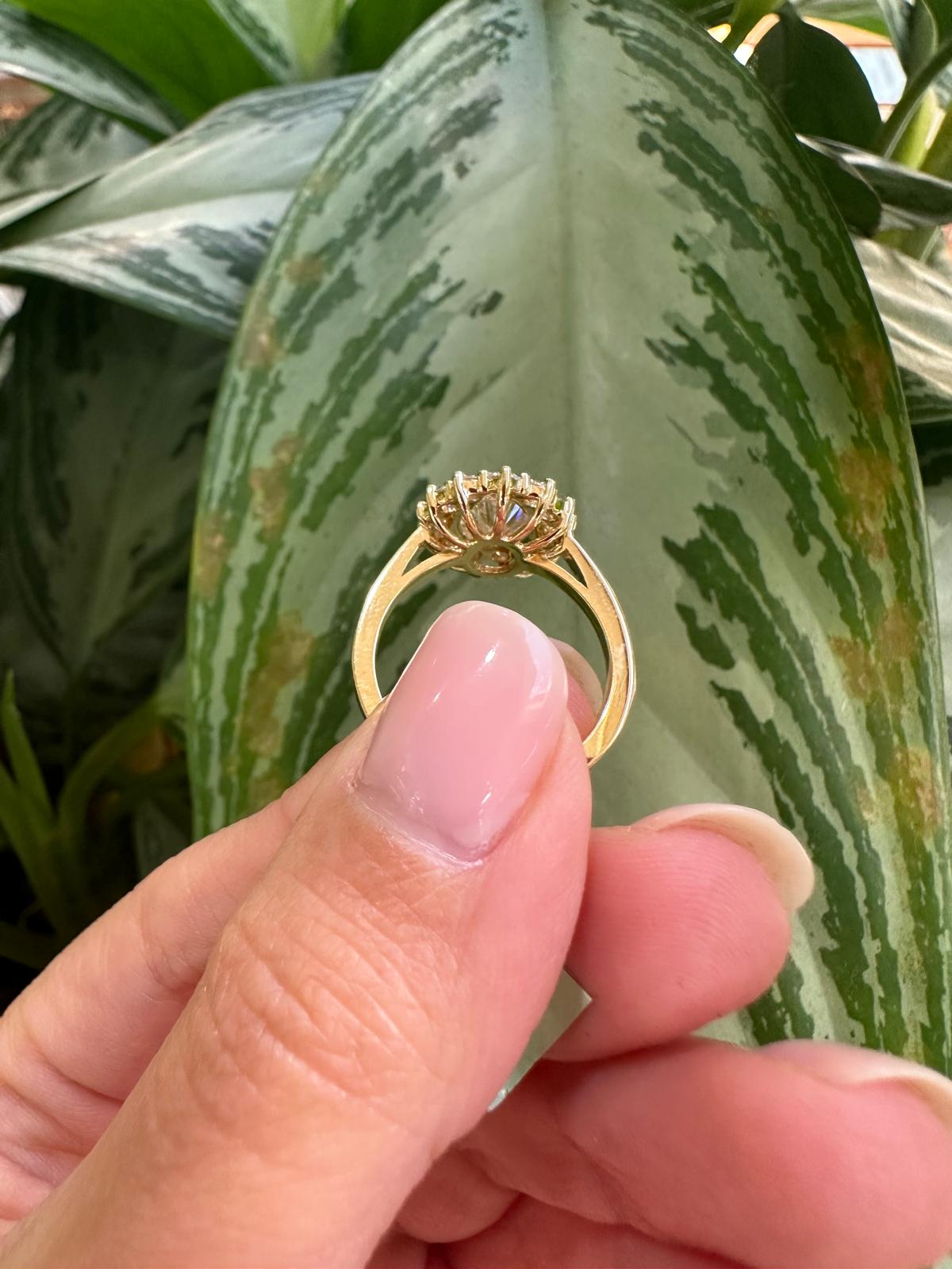 Oval Lab-Grown Diamond Ring