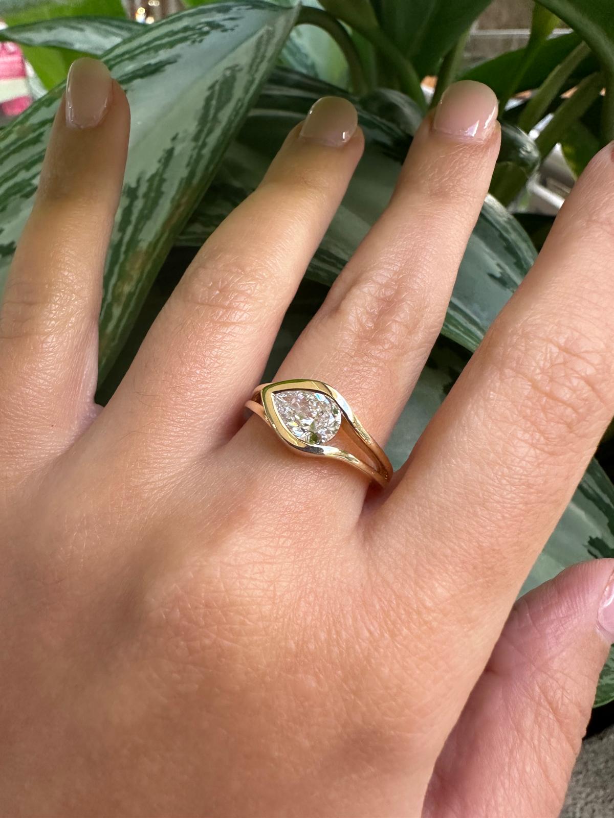 The Eye Ring Lab Grown Diamond