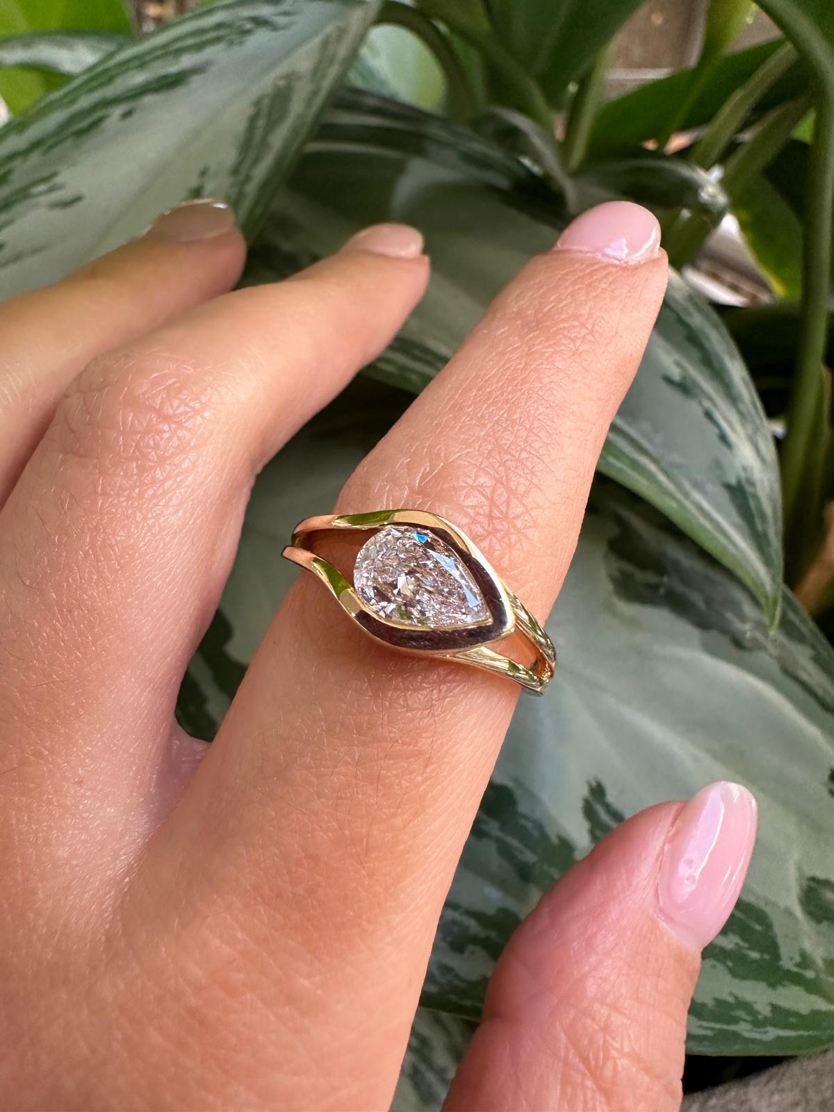 The Eye Ring Lab Grown Diamond