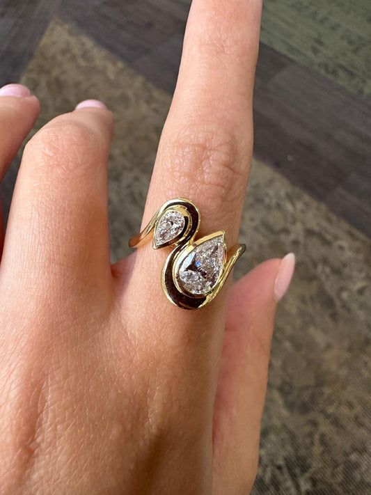 The Dual Pear Ring