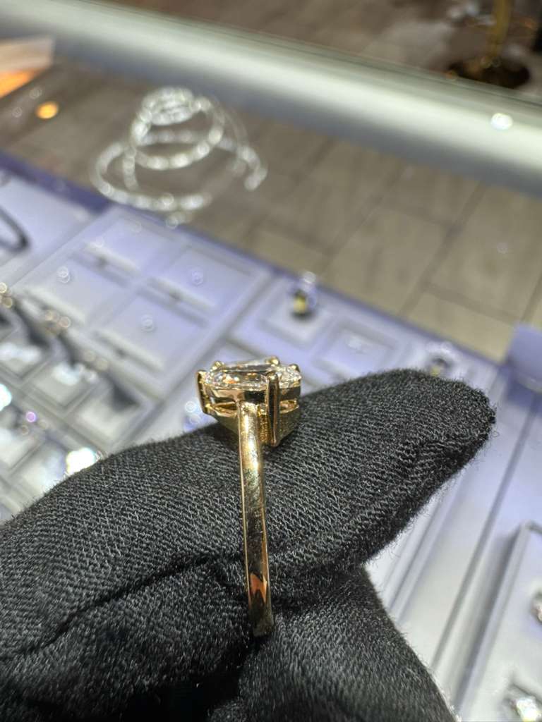 Toi et Moi Pear & Emerald Cut Lab-Grown Diamond Ring