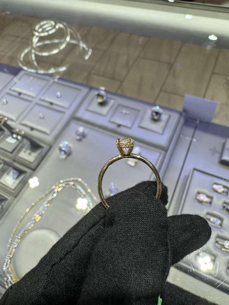 Radiant Cut Lab-Grown Diamond Ring